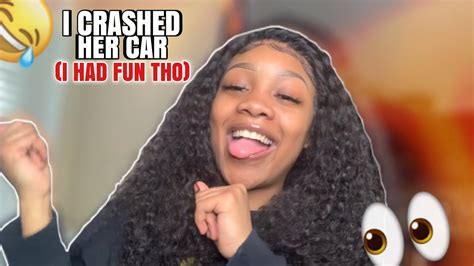 Storytime I Crashed The Car She Was So Mad Youtube