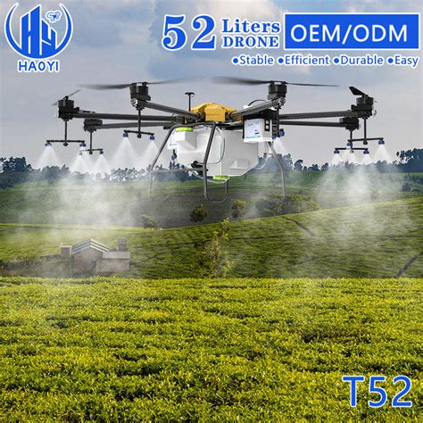 T52 52L Long Distance Agricultural Drone Sprayer Automatic Flight Avoid