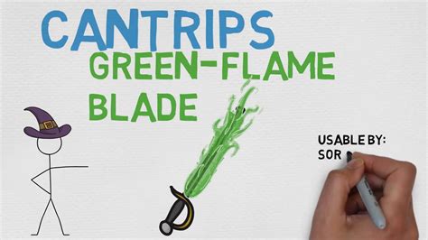 Cantrip 14 Green Flame Blade 5e Youtube