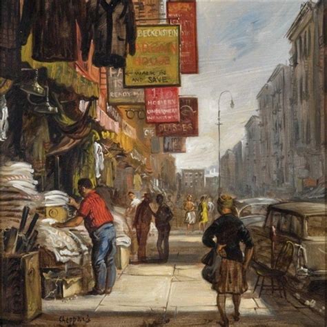 Sheppard Joseph Orchard Street Lower East Side 1959 Mutualart