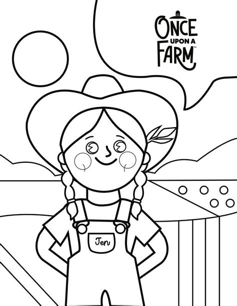 Farmers Wife Coloring Pages