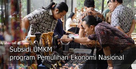 Cara Mengecek Subsidi Umkm Program Pemulihan Ekonomi Nasional Pen