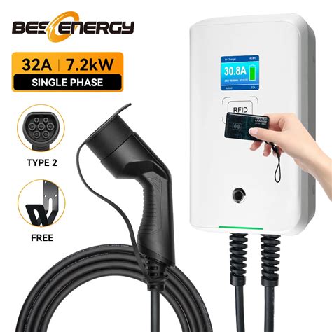 Estaci N De Carga Para Coche El Ctrico Cargador Ev Tipo Evse Wallbox