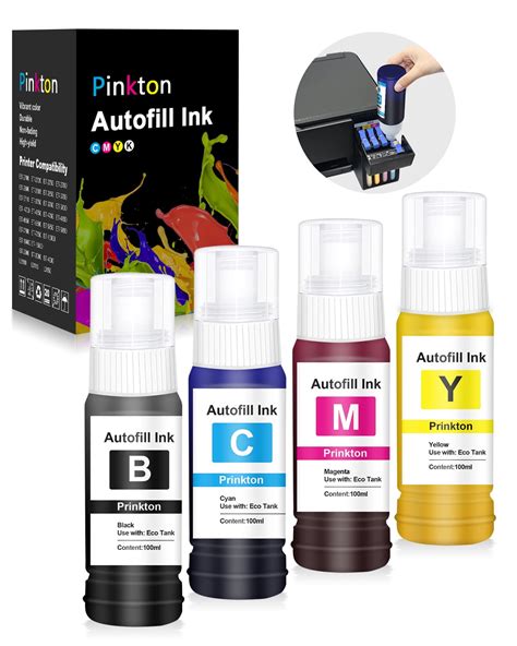 PRINKTON Sublimation Ink For Epson 2803 400ML Autofill Sublimation Ink