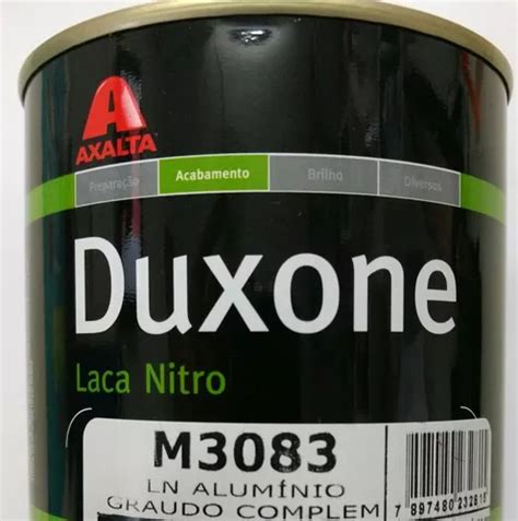 Tinta Automotiva Alumínio Graúdo Laca Nitro Duxone 900ml Frete grátis