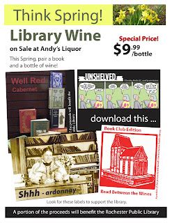 Friends Of The Rochester Public Library Spring Wine Fundraiser