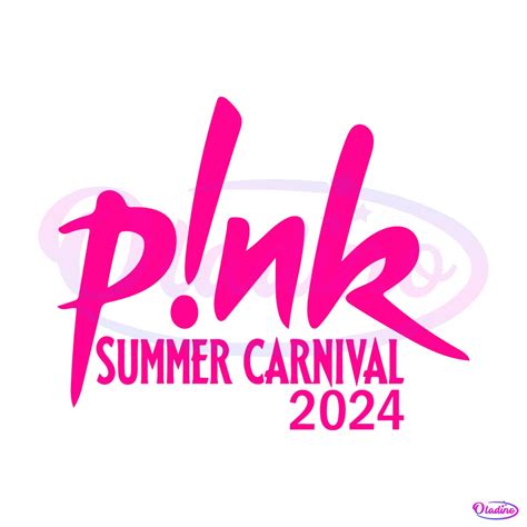 Pink Summer Carnical Music Tour Svg Oladino