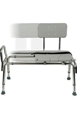 DMI 522 1734 1900 Tub Transfer Bench And Sliding Shower Chair EBay