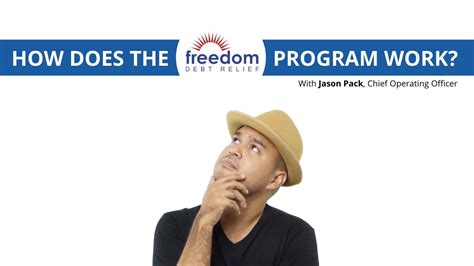 How Does The Freedom Debt Relief Program Work Watch And Learn Freedom Debt Relief Youtube