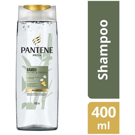 Shampoo Bambu Nutre Cresce Pantene Pro V Todos Os Tipos De Cabelo