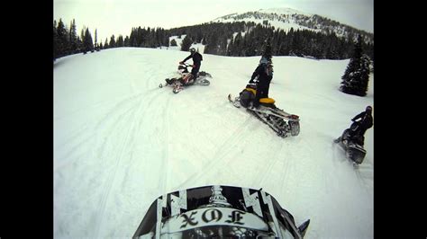 West Yellowstone Snowmobiling Youtube