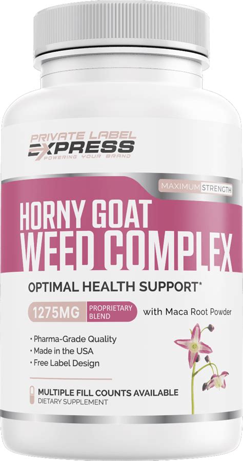 Private Label Horny Goat Weed Manufacturer Usa