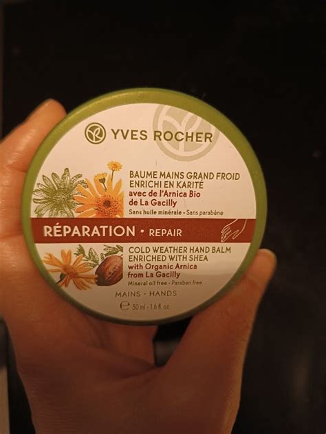 Yves Rocher Baume mains grand froid enrichi en Karité INCI Beauty