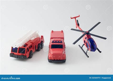 Diecast toy fire truck stock image. Image of transport - 23256979