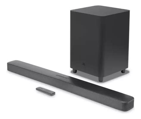 Barra De Sonido Y Subwoofer Jbl Bar Surround Color Negro