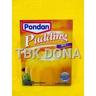 Jual Pondan Pudding Rasa Vanila Mangga Stroberi 200 Gr Shopee