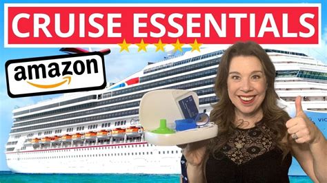 Amazon Healthy Cruise Essentials Must Have Items You Need For