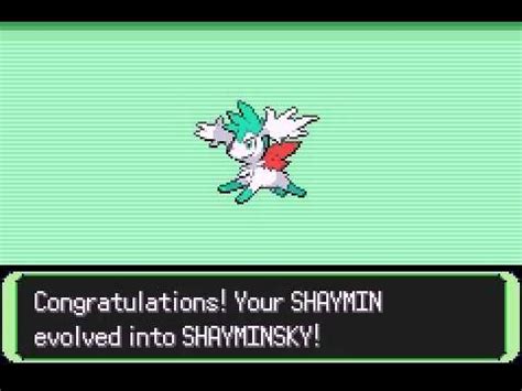 Shaymin Evolution Chart: A Visual Reference of Charts | Chart Master