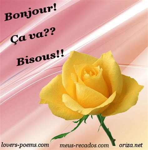 Bonjour Ça Va Bisous