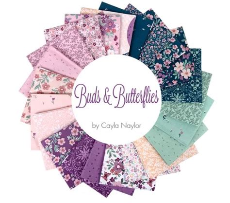 Riley Blake Buds Butterflies Stacker Dianne Sews And More