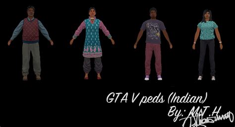 Gta V Peds Indian Mth Gta Modstutorials