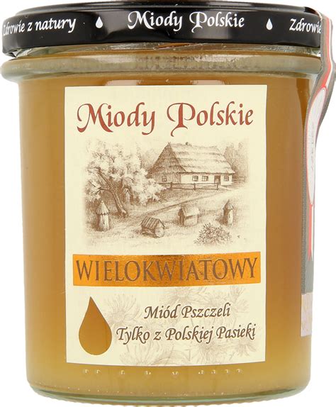 MIODY POLSKIE miód wielokwiatowy nektarowy 400 g Drogeria