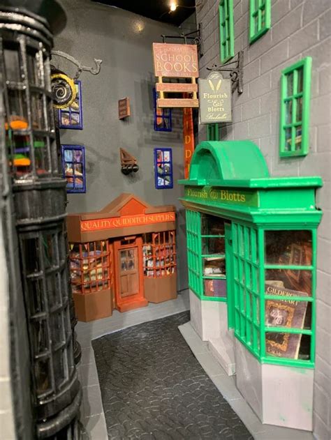 I M Making A Harry Potter Book Nook Based On Knockturn Alley Finally