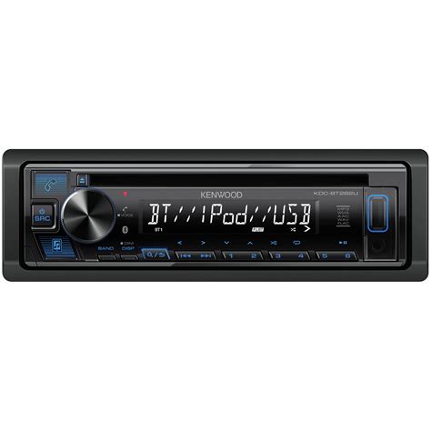 Buy Kenwoodkdc Bt U Cd Car Stereo Single Din Bluetooth Audio Usb