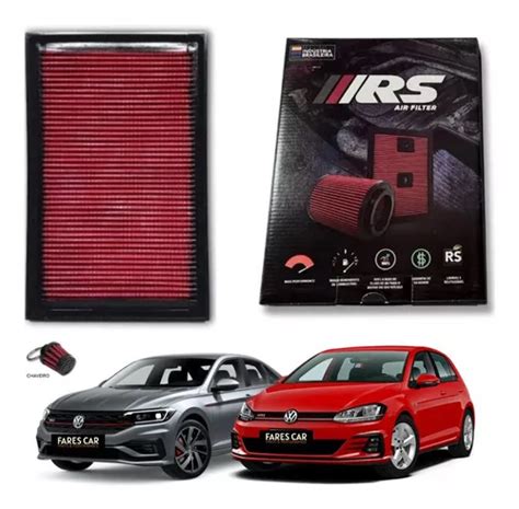 Filtro Ar Esportivo Inbox Vw Golf Gti 2 0 Mk7 Turbo 2019 Rs