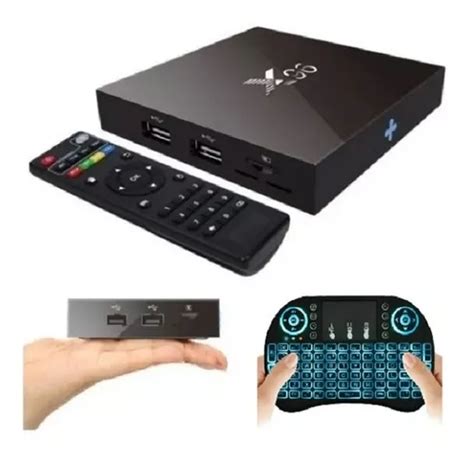 Convertidor Smart Tv Box X Gb Gb Android K Teclado Mercadolibre