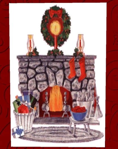 Second Life Marketplace - Christmas Card Holiday Fireplace