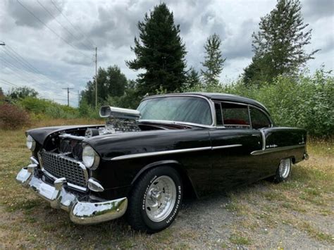 1955 Chevrolet Belair Blown Supercharger Hotrod Custom Classic