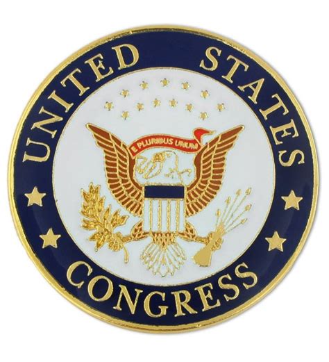 PinMart's United States of America Congress Seal Lapel Pin - CC119PELGBV