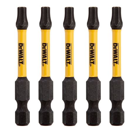 Shop Dewalt Dt T Extreme Flextorq T Screwdriver Bits Mm Pack Of