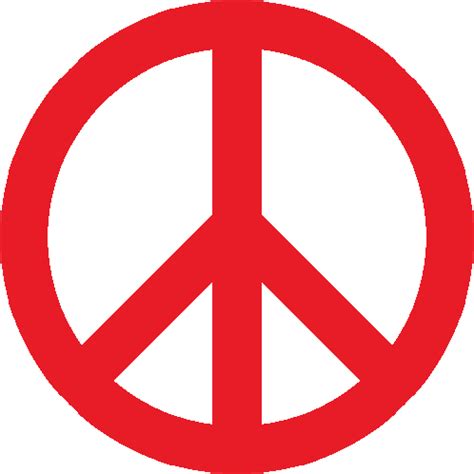 Red Peace Sign Joypixels Sticker Red Peace Sign Peace Sign Joypixels