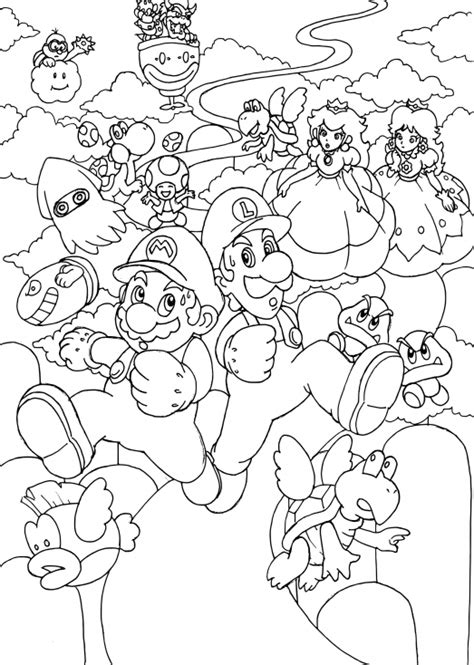 Inspirant Coloriage Super Mario D Land Meilleur Coloriage Pour Les