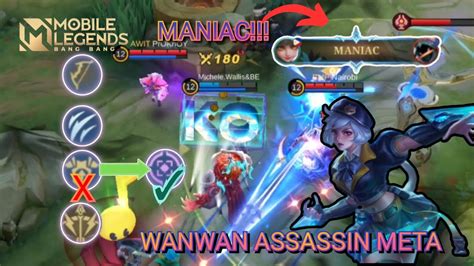 Wanwan Maniac Emblem Revamp Wanwan Gameplay Mlbb Youtube