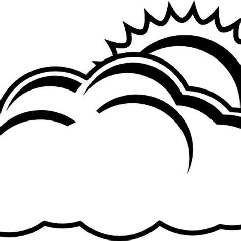 black and white clipart cloudy 10 free Cliparts | Download images on Clipground 2024