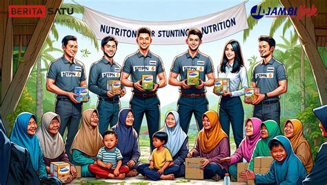 Bumn Muda Ptpn 6 Bagikan Paket Nutrisi Cegah Stunting Di Jambi Dan