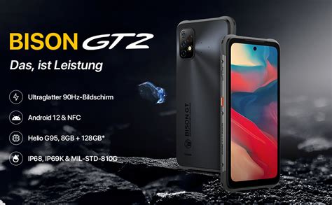 Umidigi Bison Gt Outdoor Smartphone Gb Gb Robustes Handy