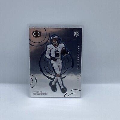 Panini Chronicles Nfl Devonta Smith Rc Silver Prizm Dynagon Eagles