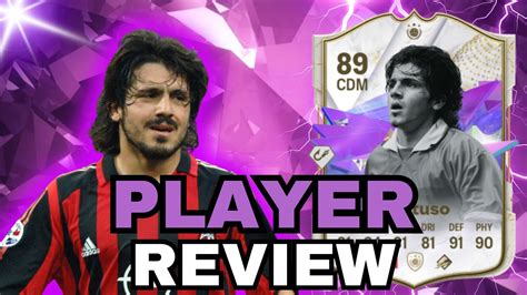 89 FUTURE STARS ICON GATTUSO PLAYER REVIEW EAFC 24 ULTIMATE TEAM YouTube