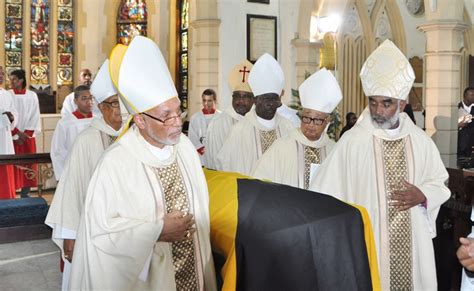 Bishop deSouza Laid to Rest – Diocese of Jamaica & The Cayman Islands