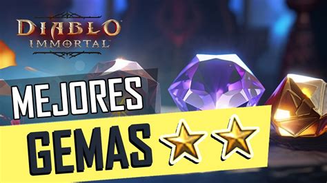 TOP Tier List Gemas Legendarias De 2 Estrellas Diablo Immortal