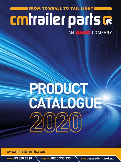 Cm Trailer Parts 2020brochure Pdf Trailer Vehicle Motor Vehicle