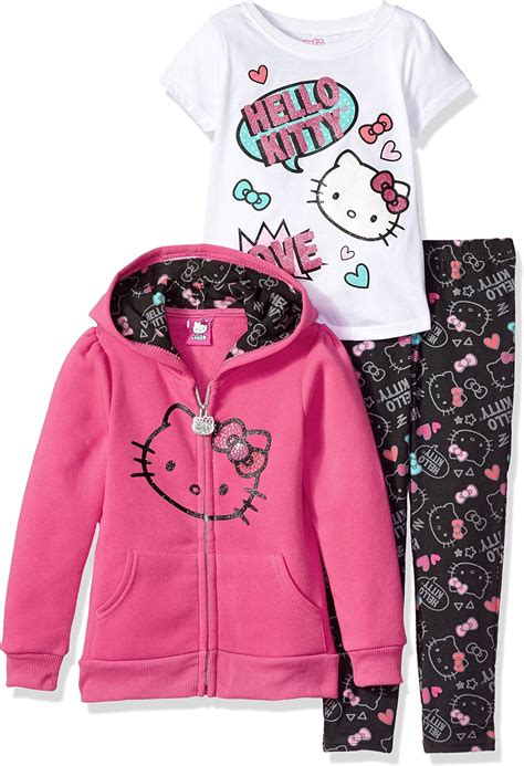 Hello Kitty Girls Clothing Set Uk Clothing