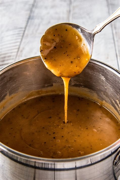 Homemade Brown Gravy No Drippings Easy Dinner Ideas