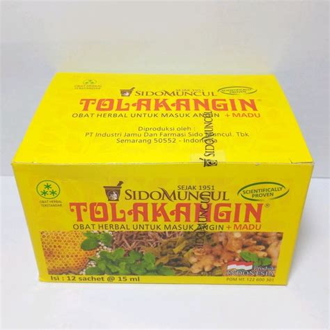 Jual Tolak Angin Isi 12 Sachet Di Lapak SimhaFarmaMalang Bukalapak