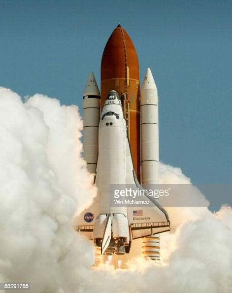 The Space Shuttle Discovery Lifts Off From Launch Pad 39b July 26 In