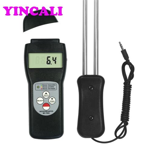 High Accuracy Digital Grain Moisture Meter MC 7825G Can Measure 36